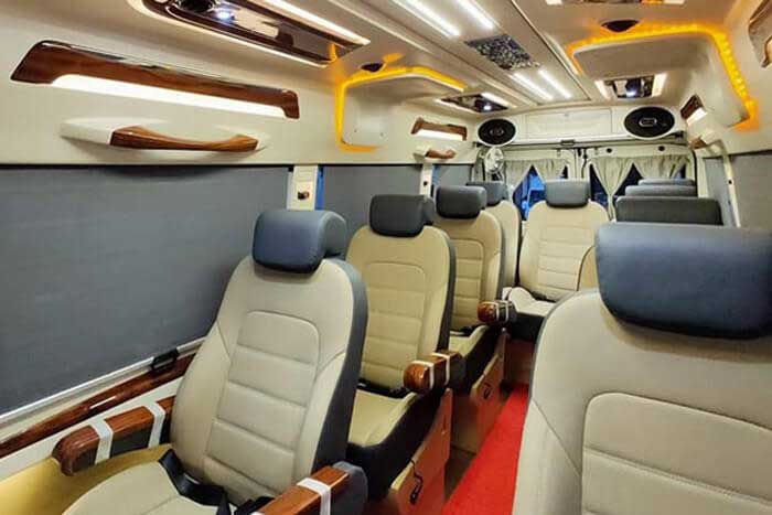 Luxury Tempo Traveller Rent in Gurgaon