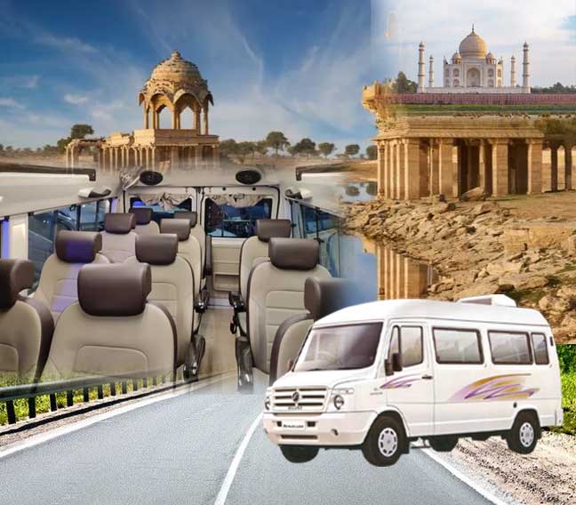 15 seater Tempo Traveller on Rent